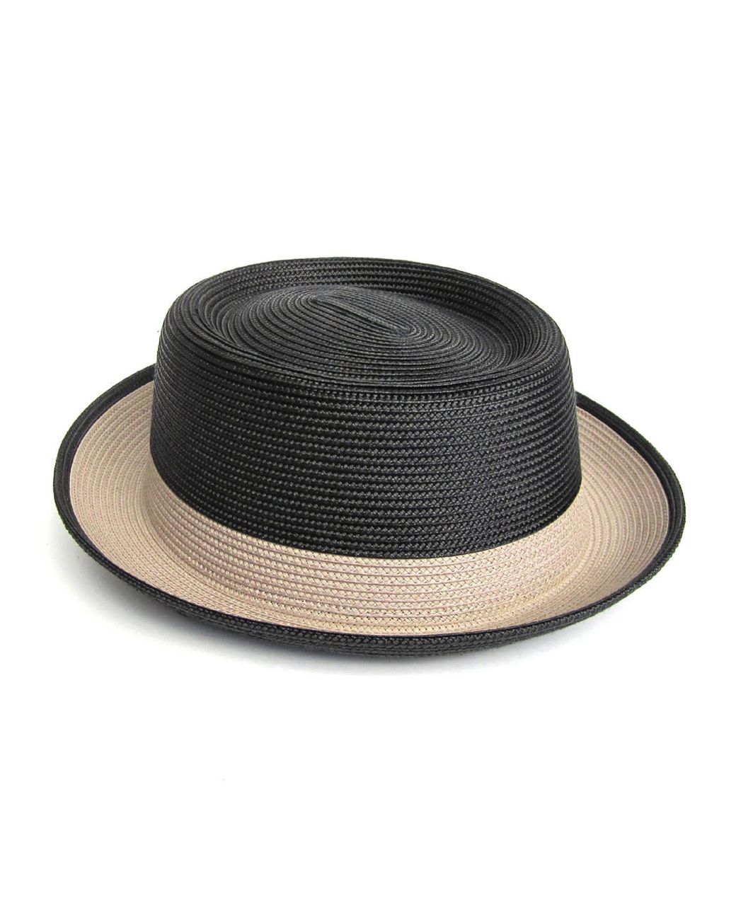 Dasmarca Hats Black Dasmarce Bobby Retro Short Brim Summer Porkpie – Carbon for men