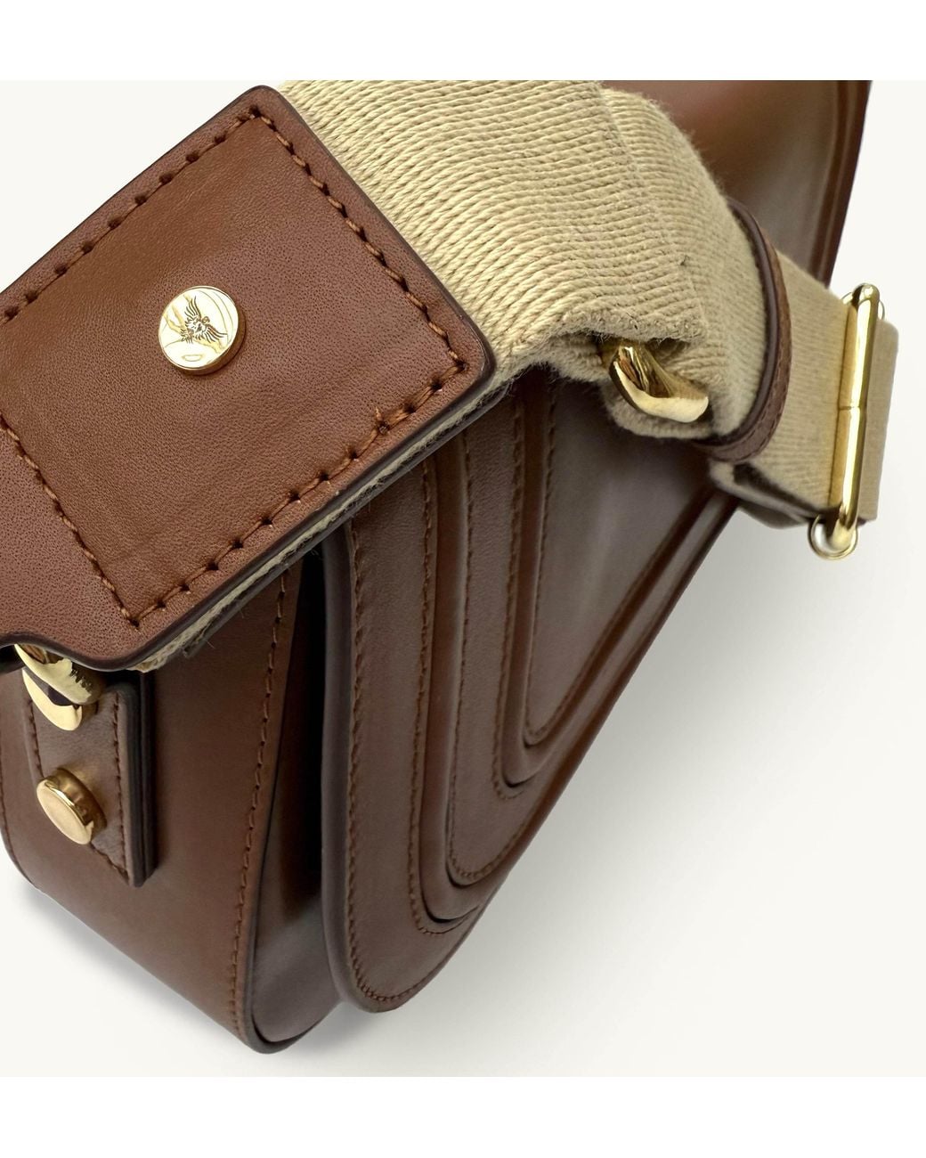 Apatchy London Brown The Mimi Tan Leather Bag