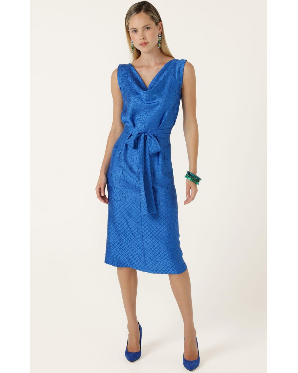 SACHA DRAKE Blue Gentian Dress