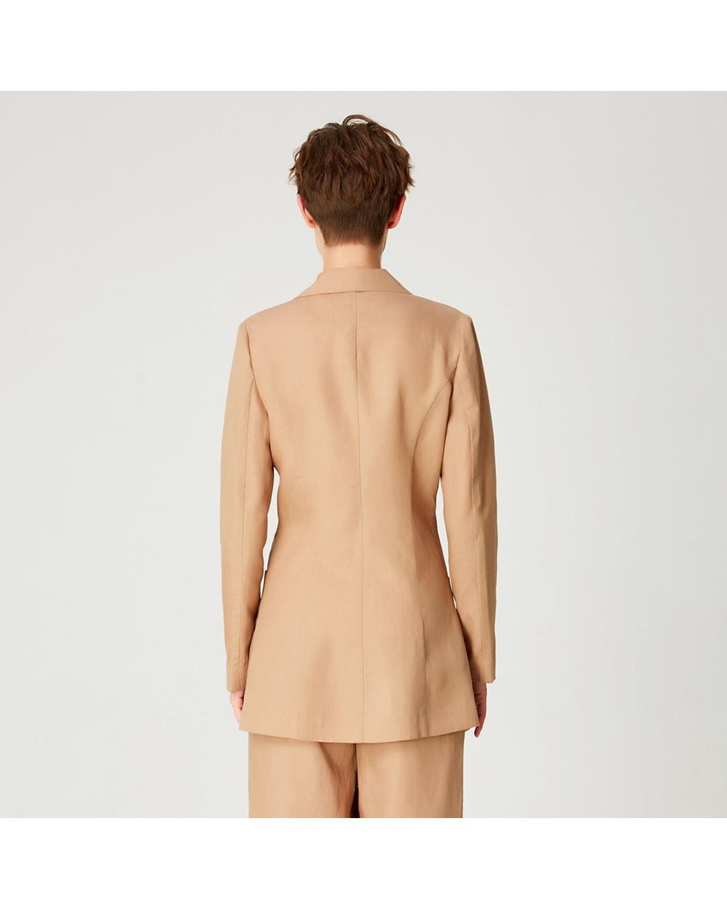 Smart and Joy Natural Tailored Blazer Jacket