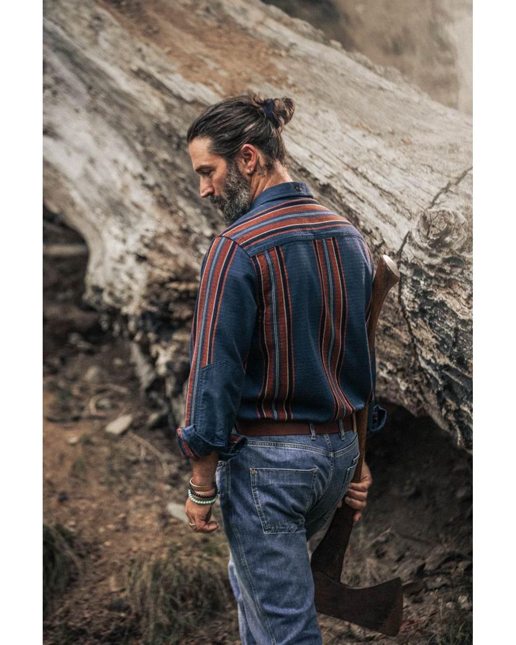 &SONS Trading Co Blue Koda Shirt for men