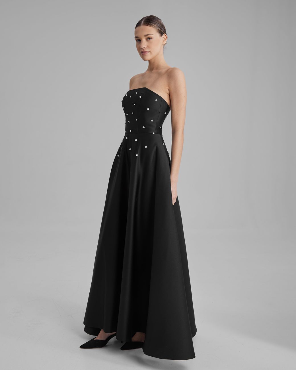 Baé Special Moments Black Eve Dress + Diamonds