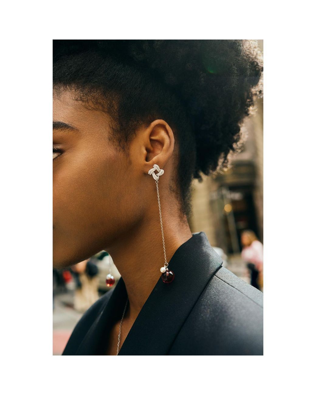 Mymokondo Red Astra Earrings