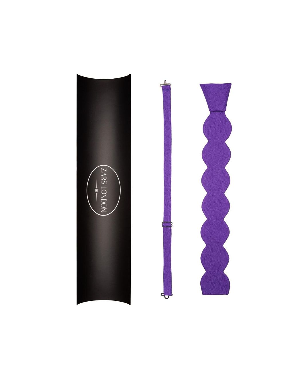 Zars London Purple The Curve Tie for men