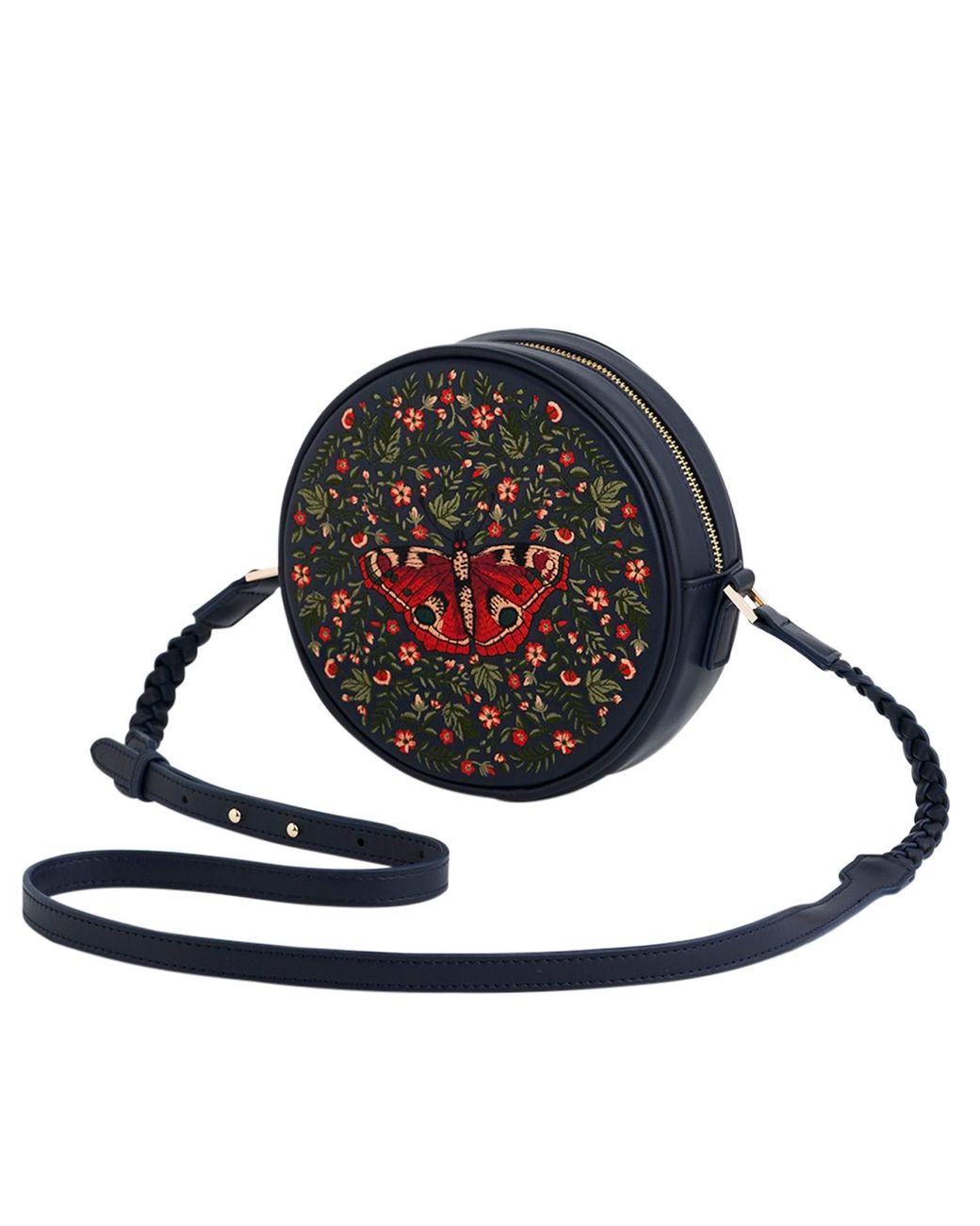 Fable England Blue Chloe Admiral Circle Bag