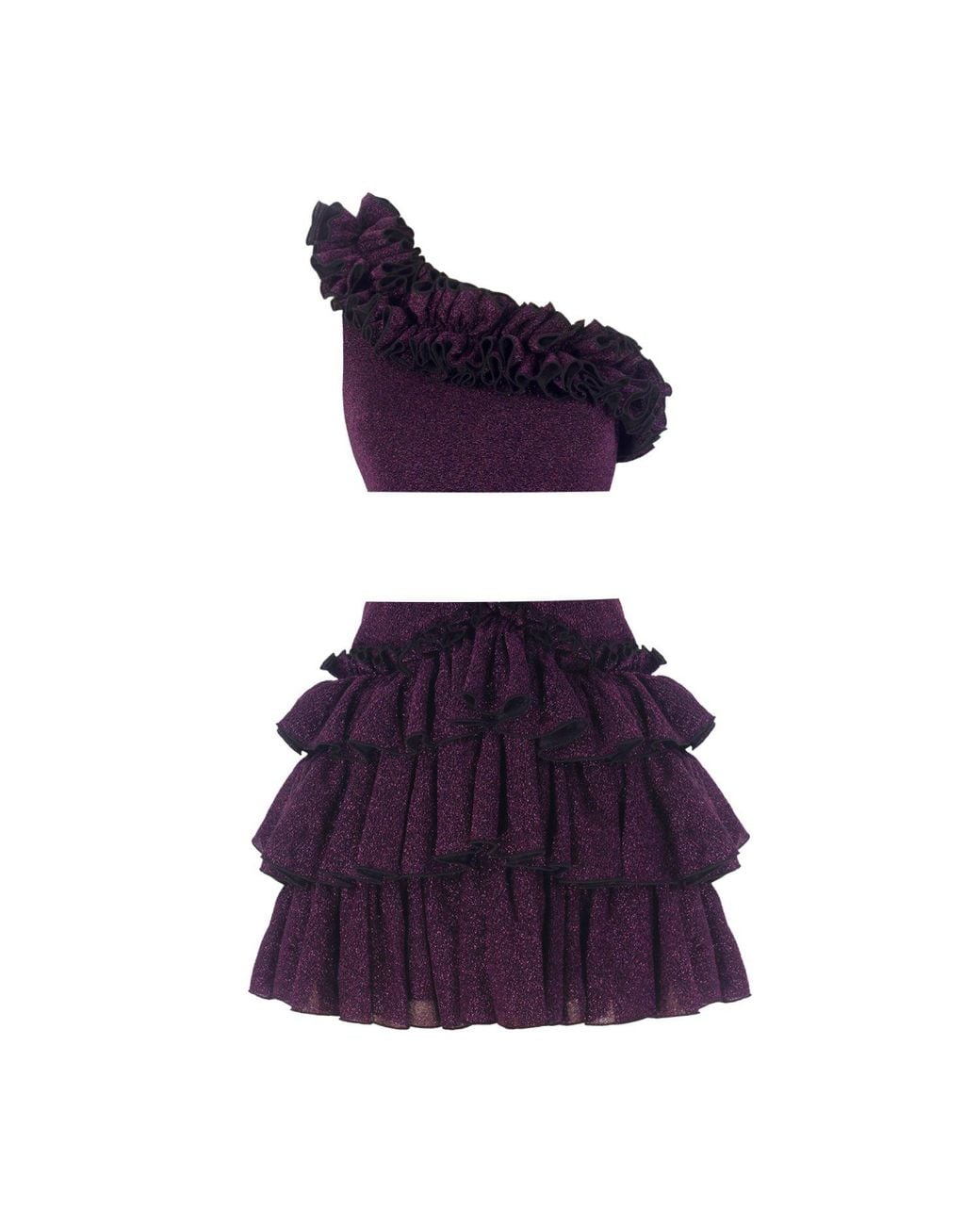 Nur Karaata Purple Bellano Alexis Sparkle Set
