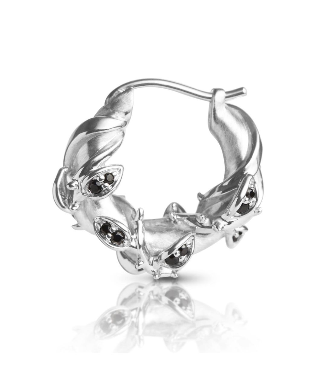 Kasun Metallic Enchanted Forest Hoop Earring
