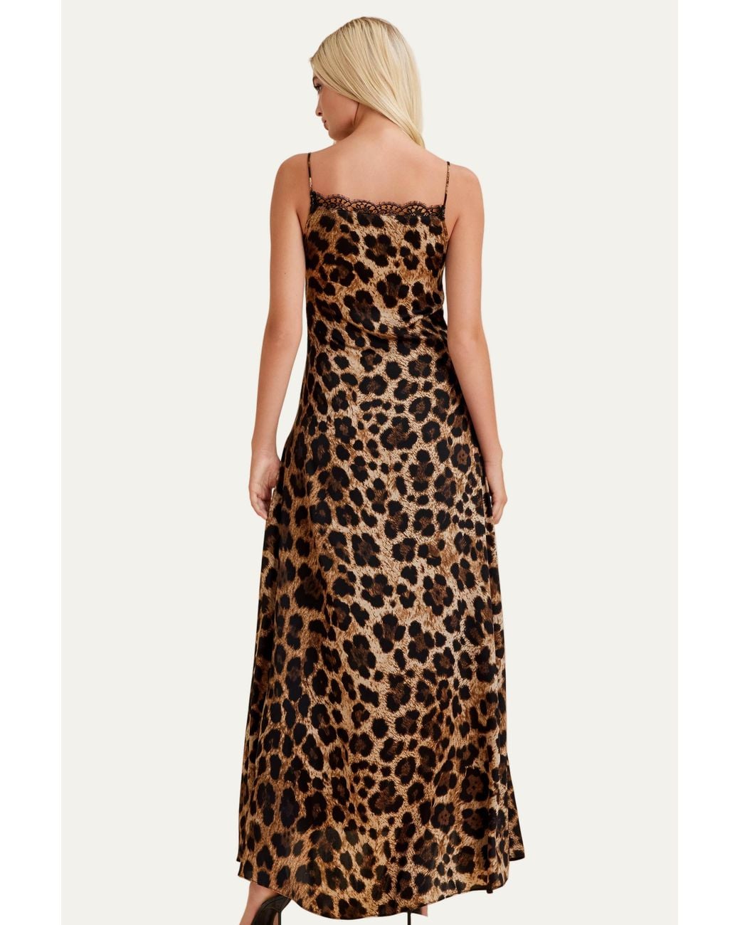 Scarlett Gasque Metallic Colette Maxi Dress