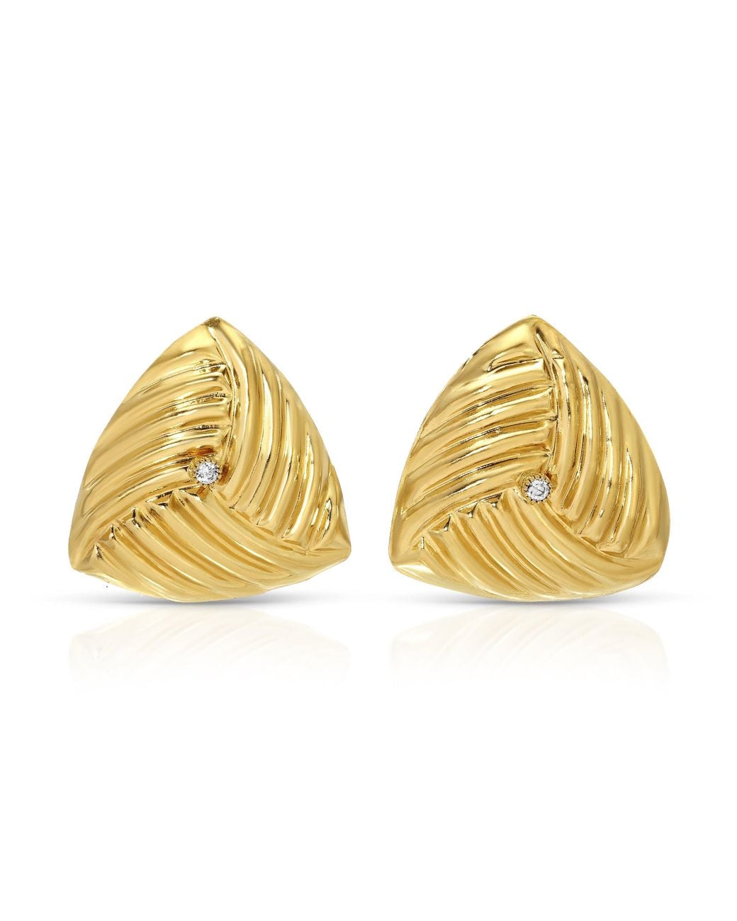 Zepplin the Label Metallic Melody Earrings