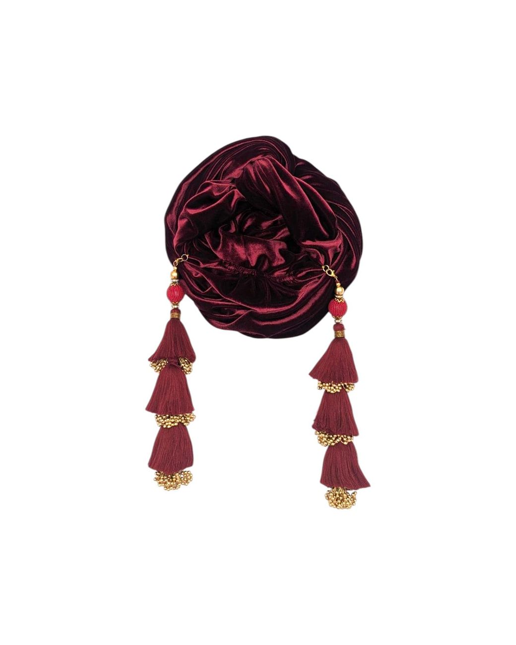 Julia Clancey Red Malbec Luxe Dorado Turban