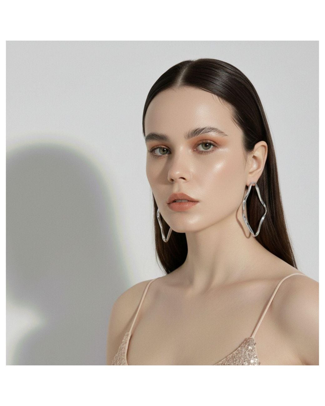 Jaredjamin White Ribbonelle Earrings