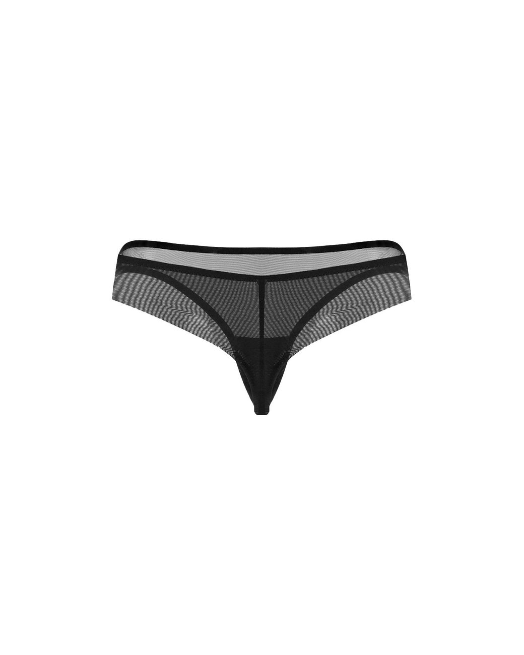 Zhilyova Gray Unnamed Thong