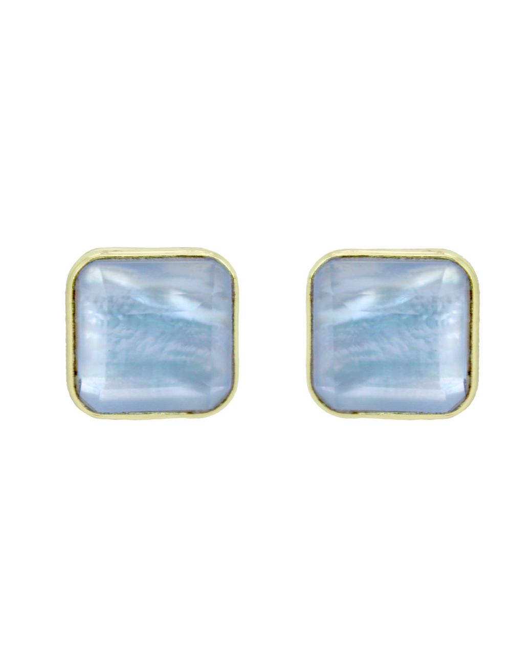 Marcia Moran Blue Isadora Stud Earring