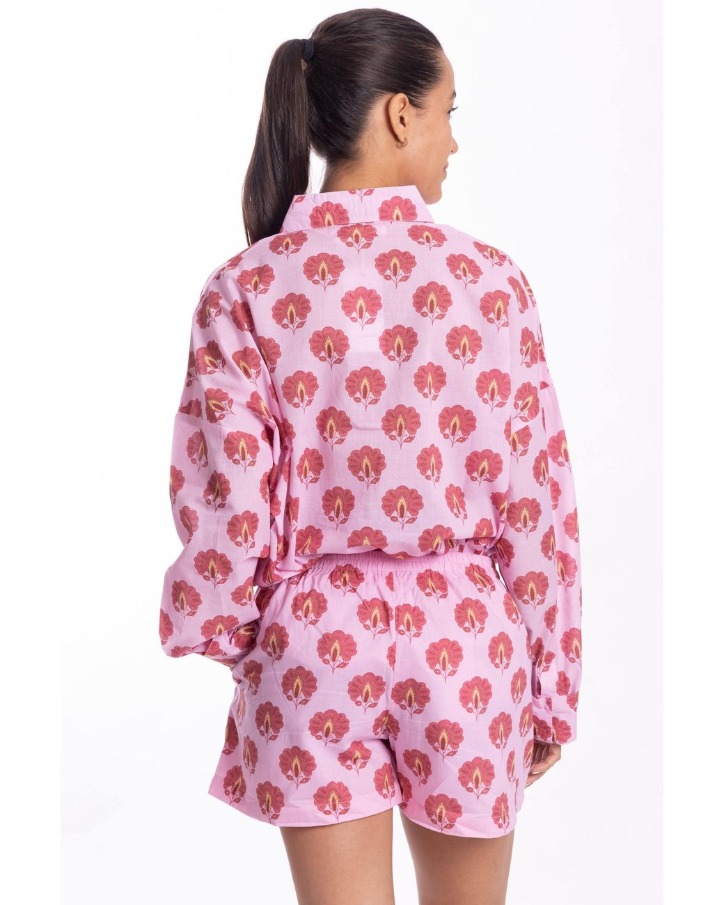 Bindu Pink Robi Blouse