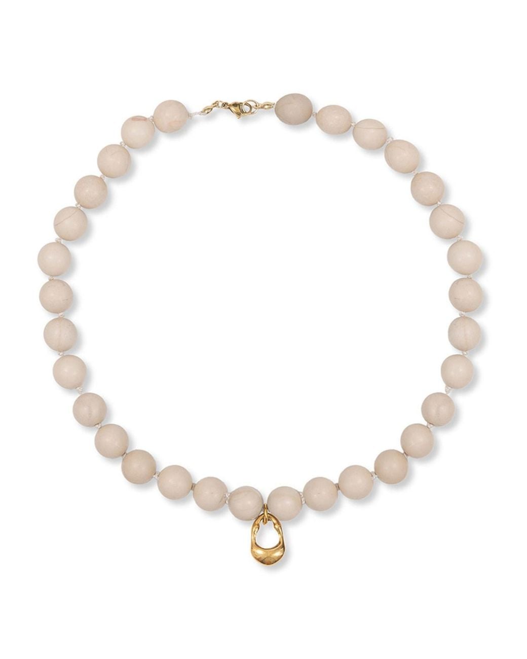A Weathered Penny Metallic Neutrals Sanna Necklace