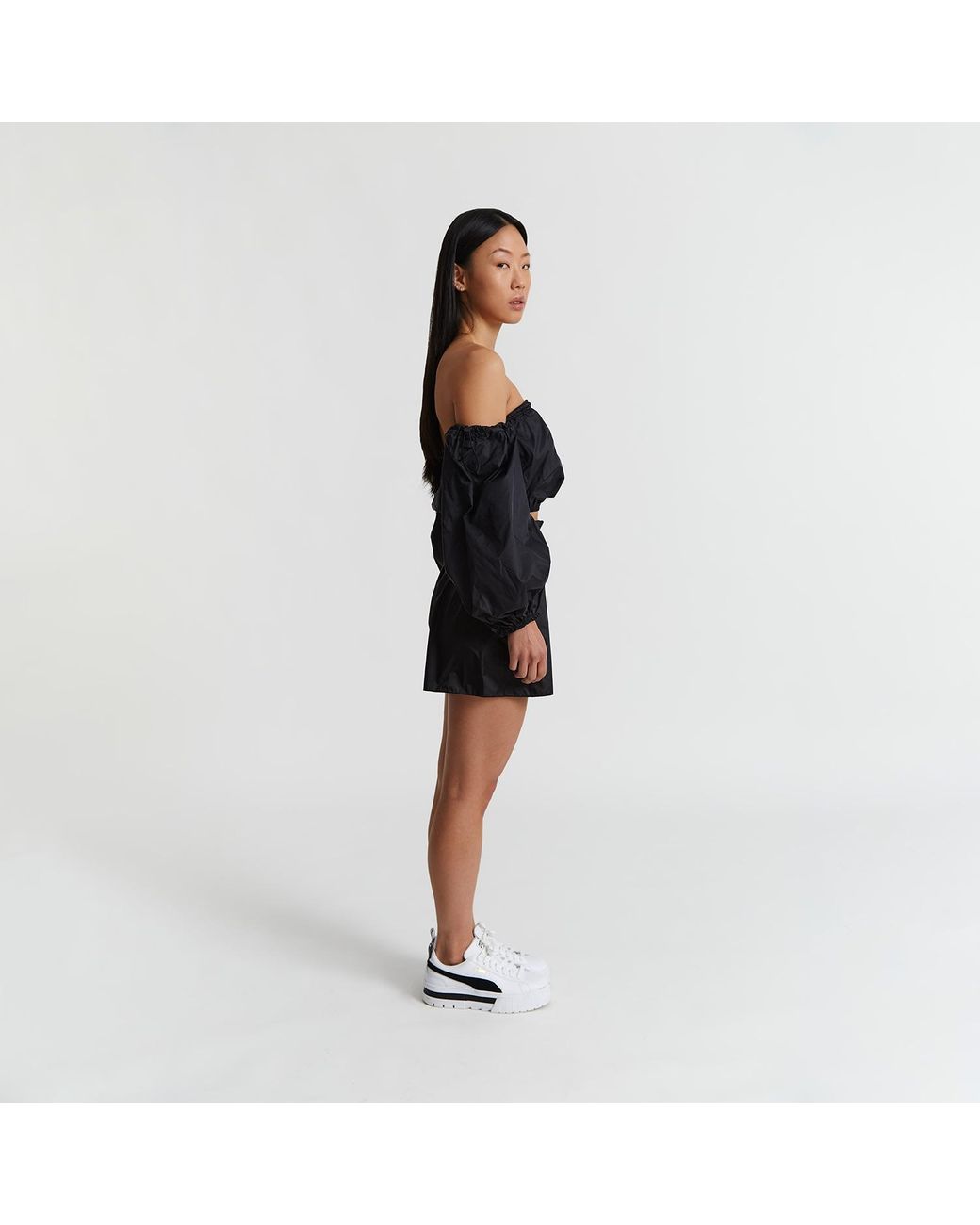 Audrey Vallens Black Spades Athleisure Top