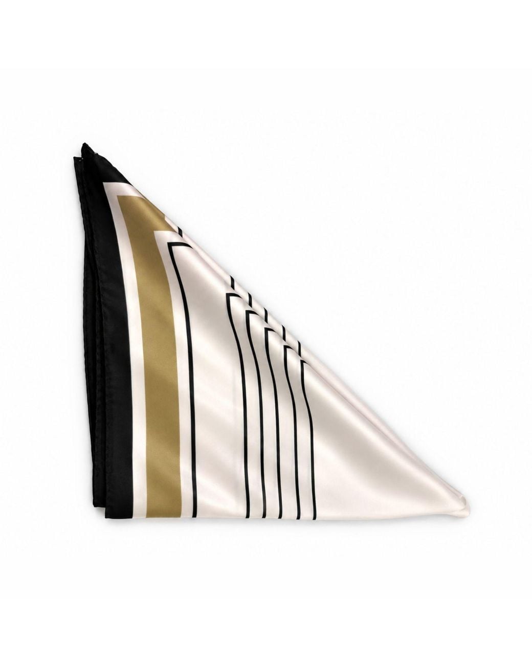 Cier White Square Inception Scarf