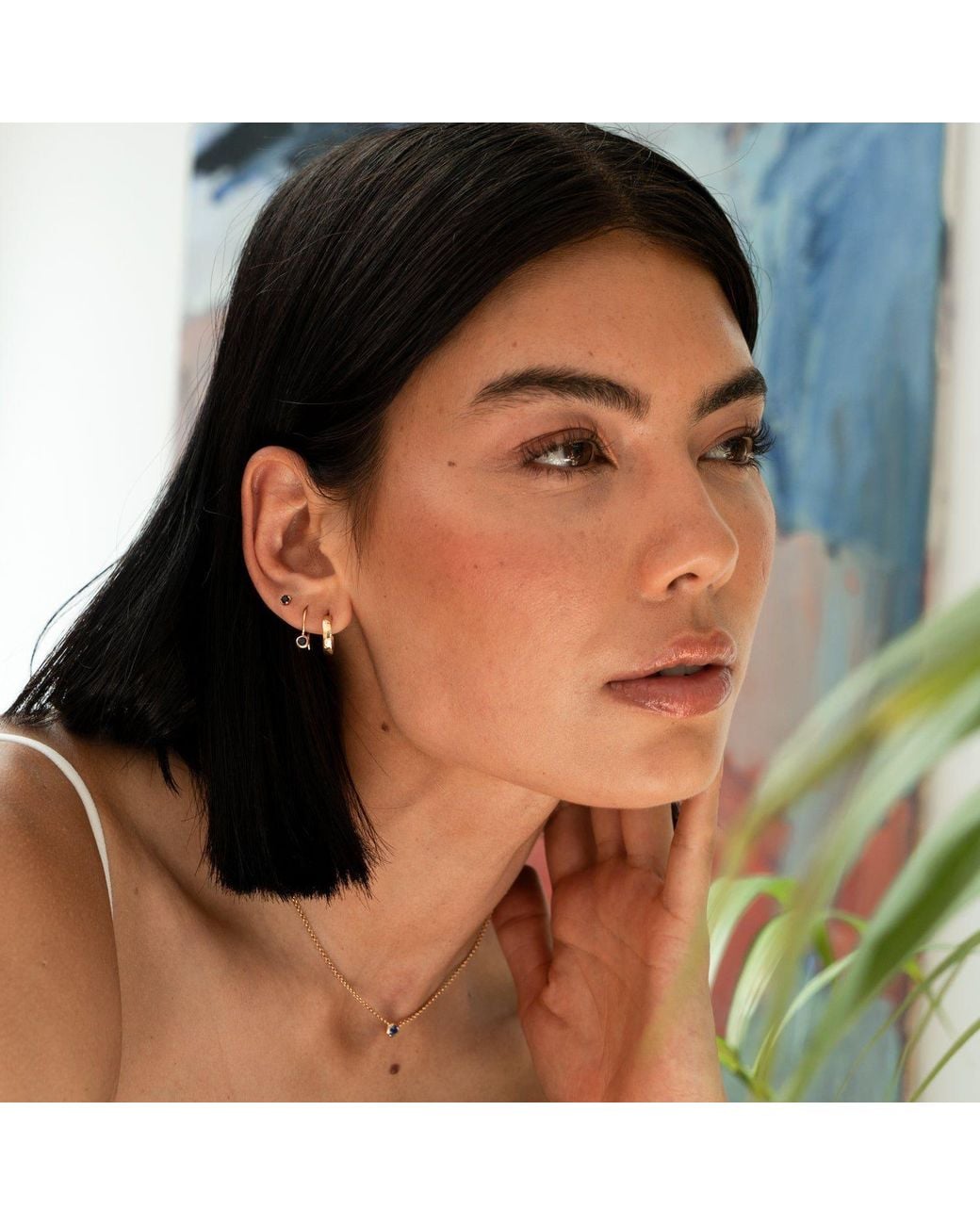 Dower & Hall Metallic Hammered Nomad Hoops