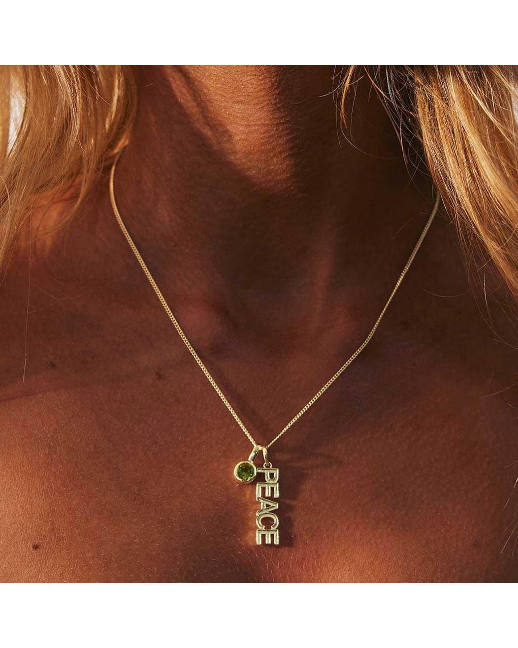 Charlotte's Web Jewellery Metallic Peace Rocks Necklace