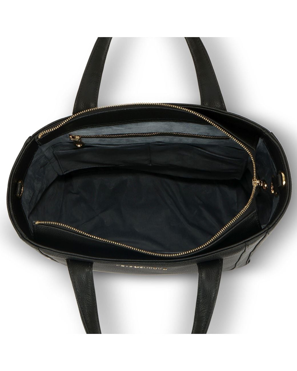 Luis Steven Black Tall Office Tote