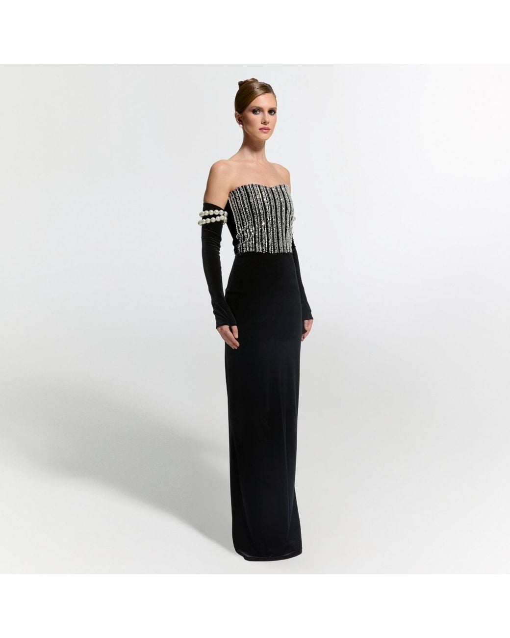 Nur Karaata Black Le Meurice Dress
