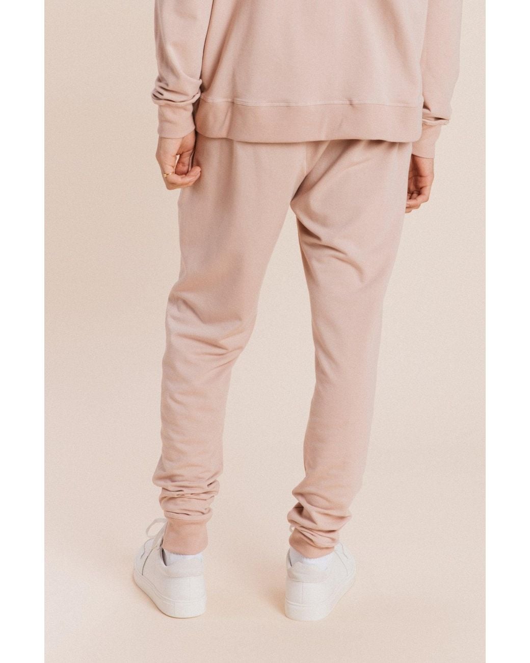 Ocio Leisurewear Pink Classic Softcore Jogger for men