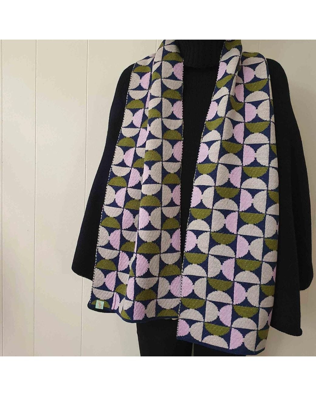 Otto & Spike Multicolor Neutrals Scarves