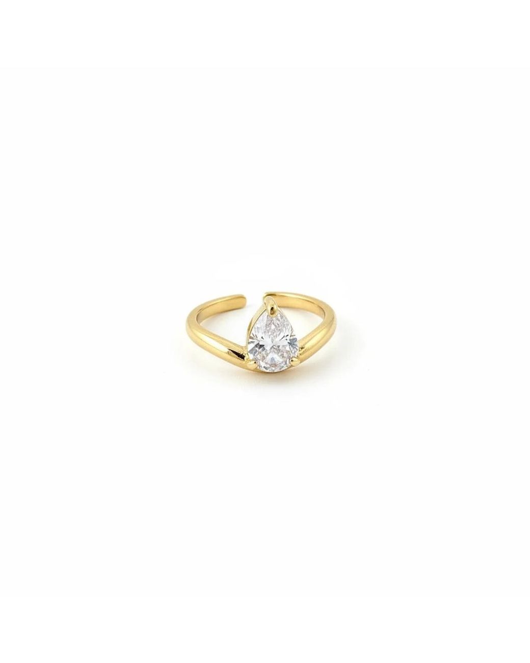 By Virgo Metallic Celeste Ring