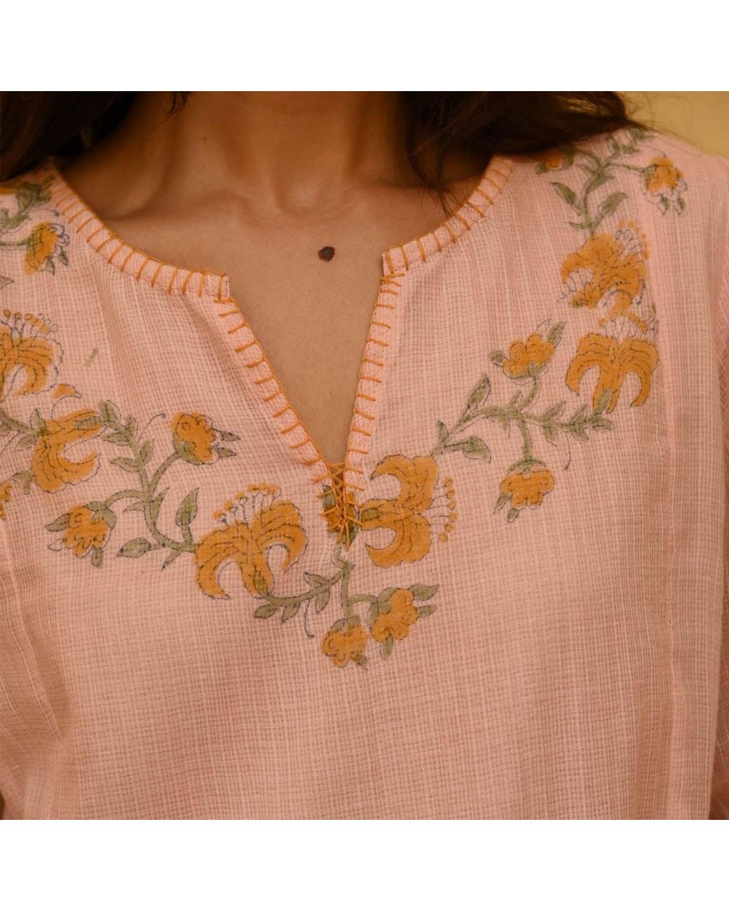 Liminal Pink Siena Kurta Dress