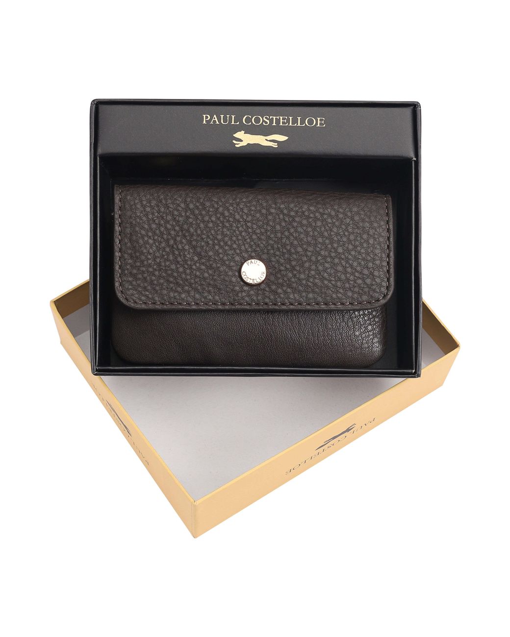 Paul Costelloe Brown Isla Leather Purse