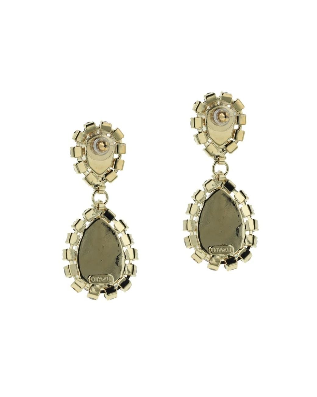 Otazu Brown Amethyst Sunset Earrings