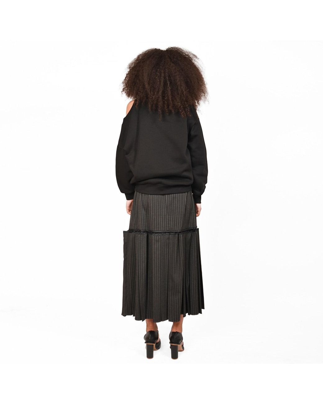 Ioana Ciolacu Black Mercadia Sweatshirt