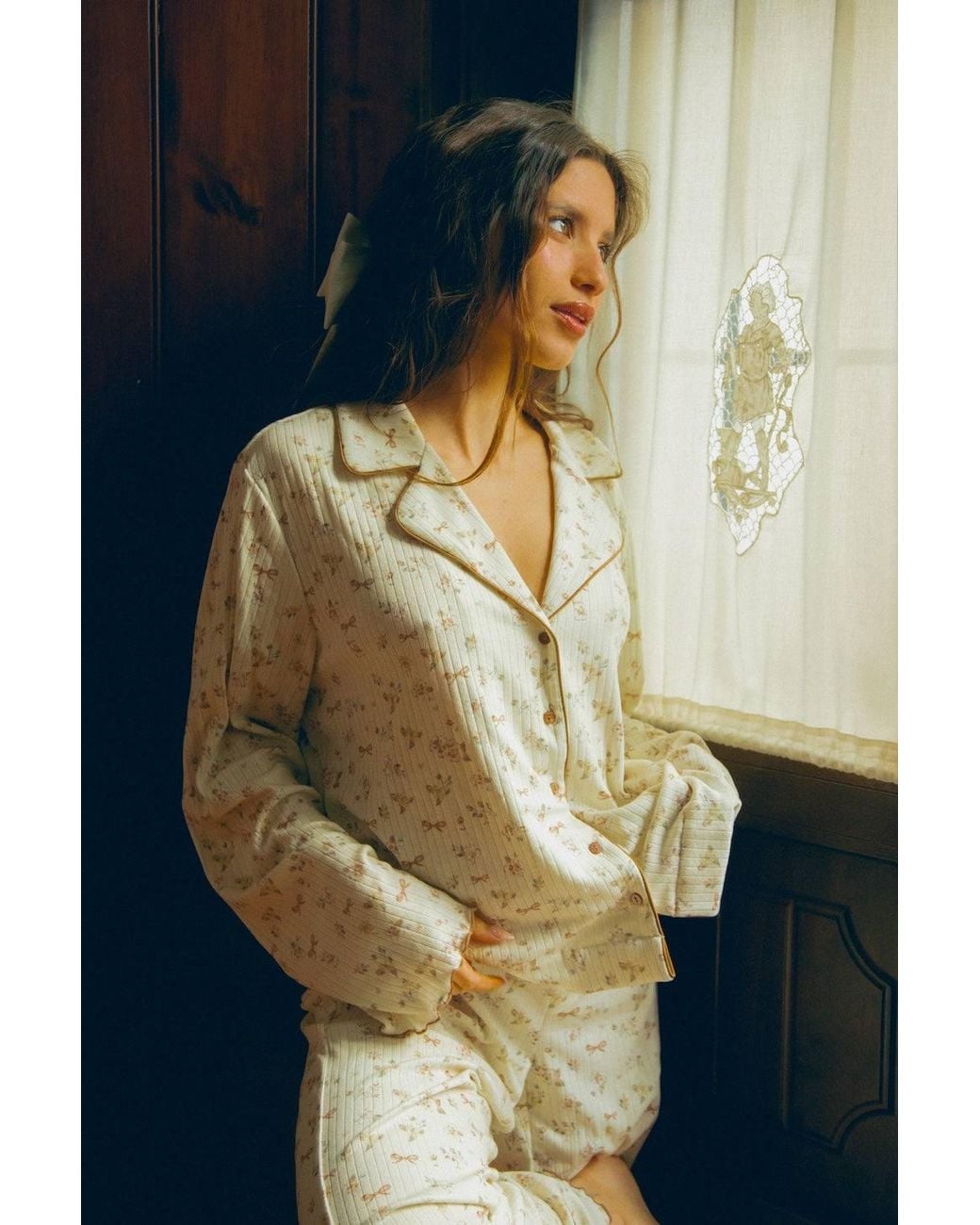 Wild Lovers Natural Freya Pyjama Trousers