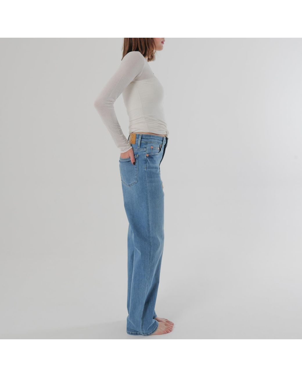 Her & Glory Blue Adele Straight Leg