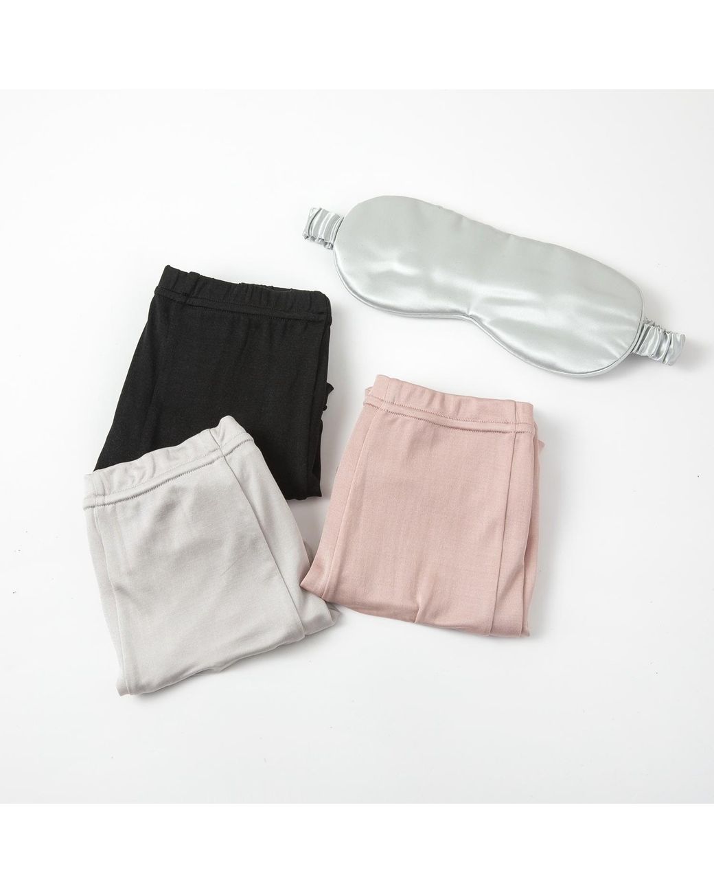 Soft Strokes Silk Gray Set Of Two Knitted Silk Trunks for men