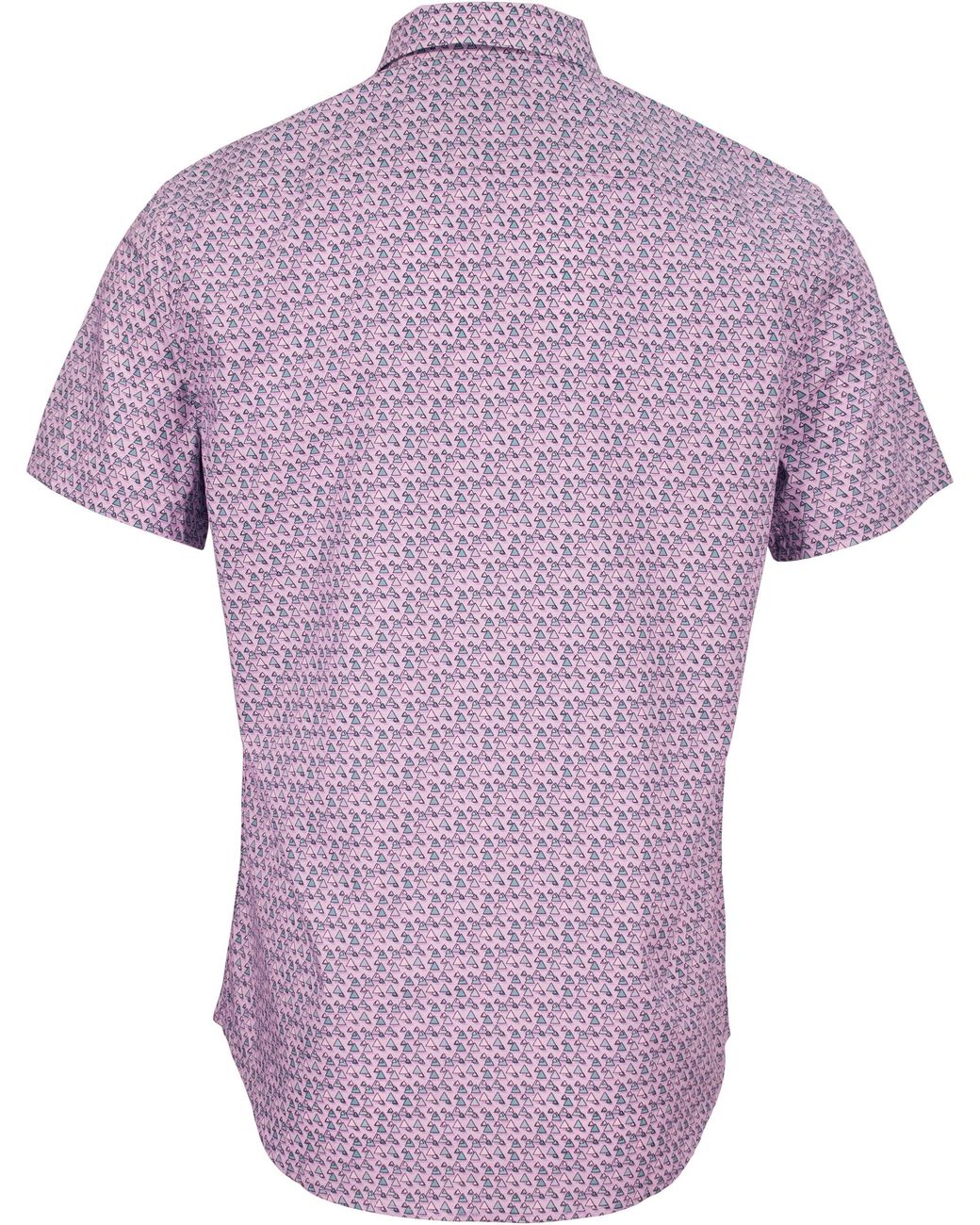 Lords of Harlech Purple Scott Floating Triangles Shirt for men