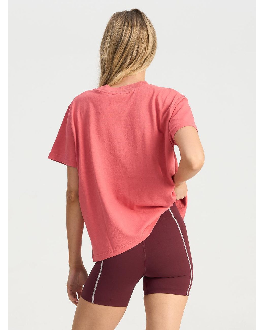 Bondi Active Red Forma Varsity Tee