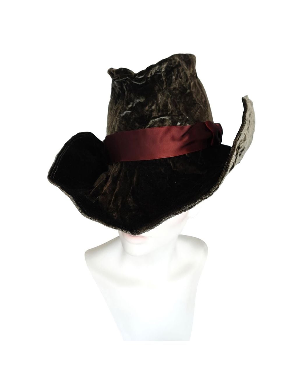 Romer Millinery Black Morphy Moldable Fedora