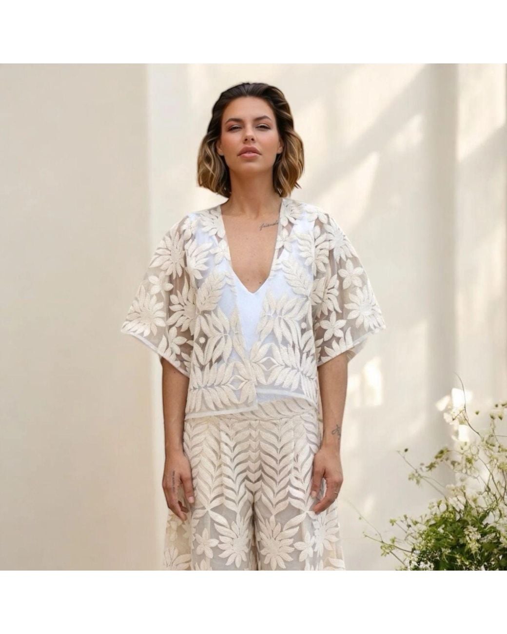 Rêve De Rive Natural Bolero Jacket