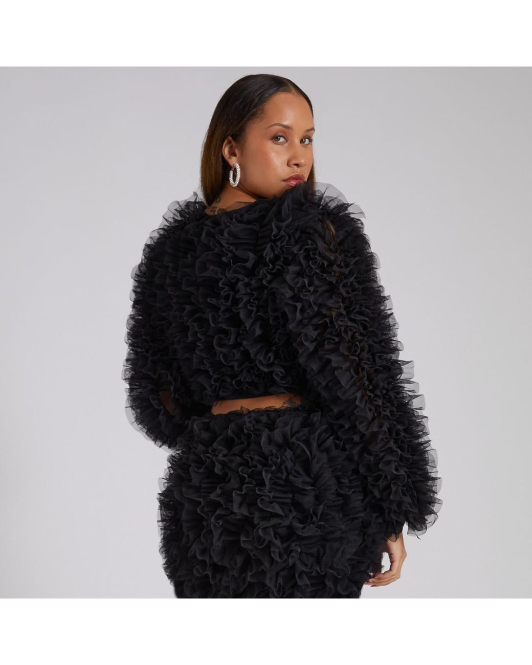 ROSIE BILLINGTON Black Billi Bomber Jacket