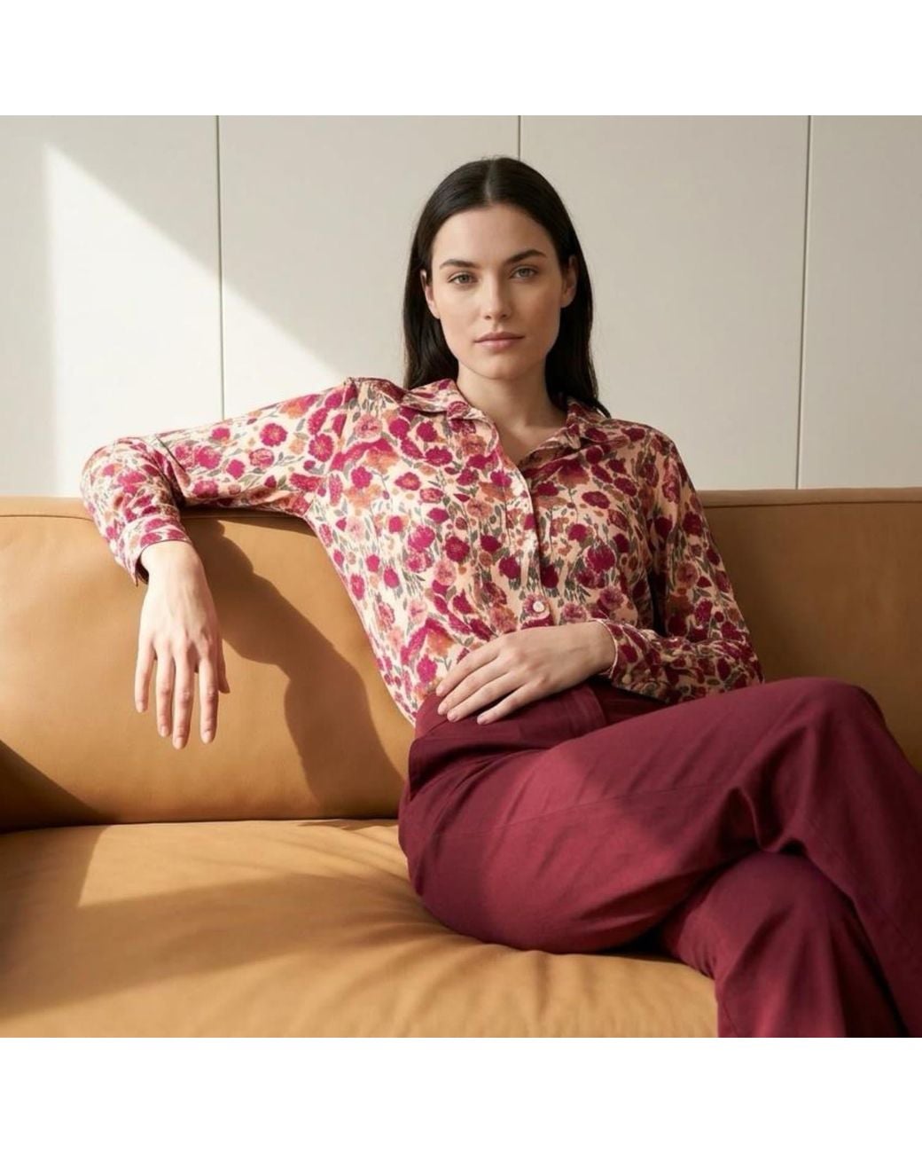 At Last Red Neutrals Willow Shirt