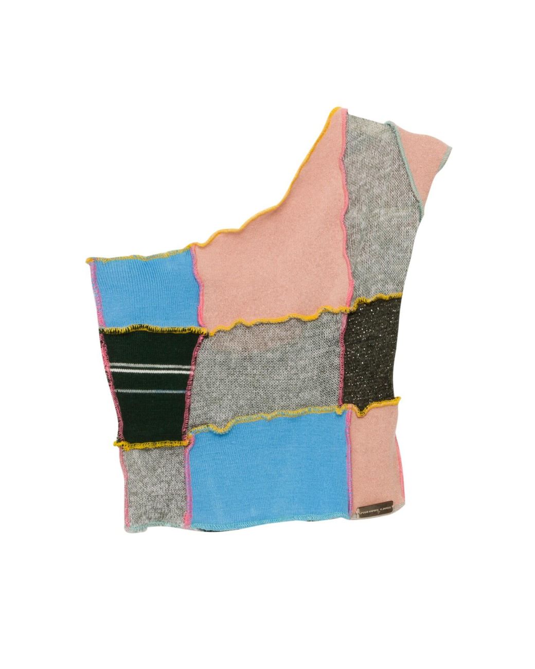 Paloma Lira Blue Upcycled Sweater Top