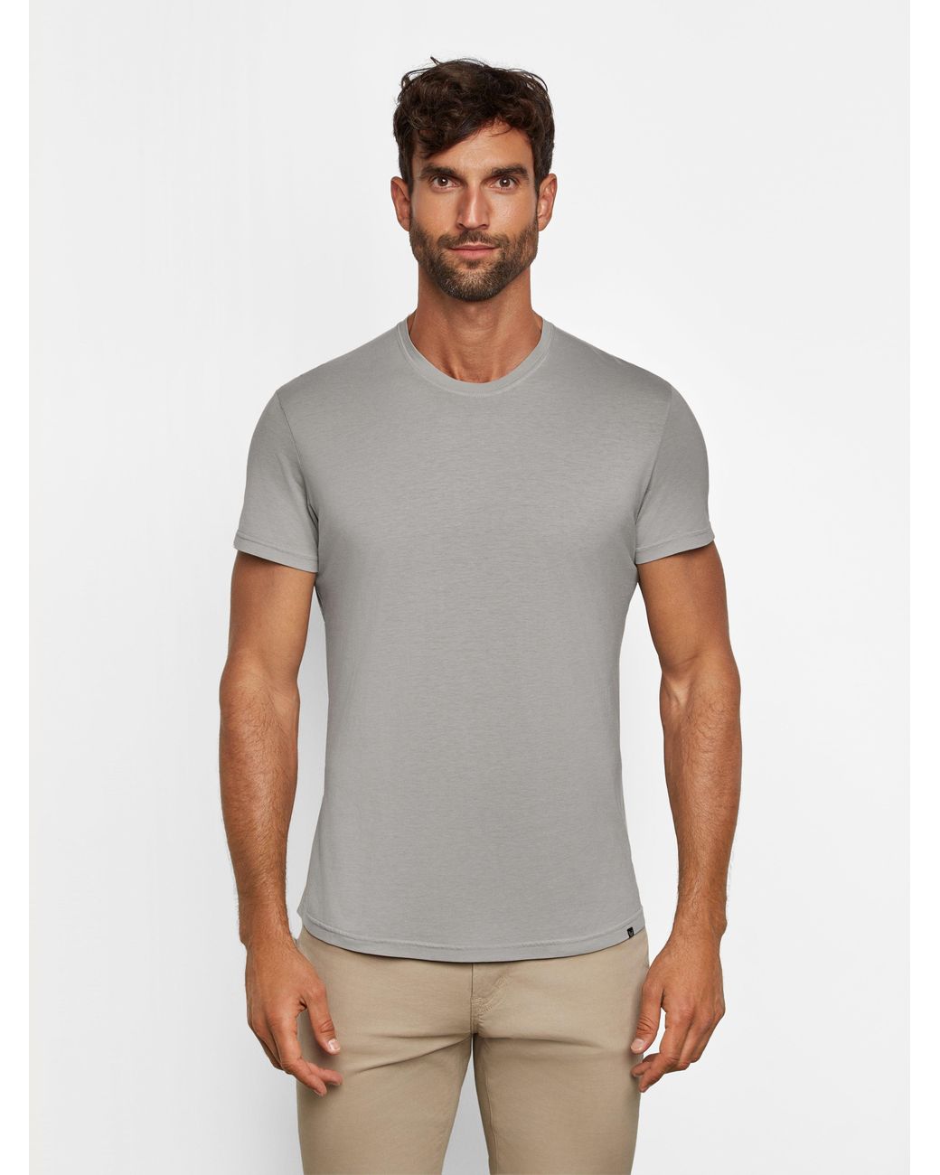 Bdxy Studio Gray The Actor T-Shirt for men