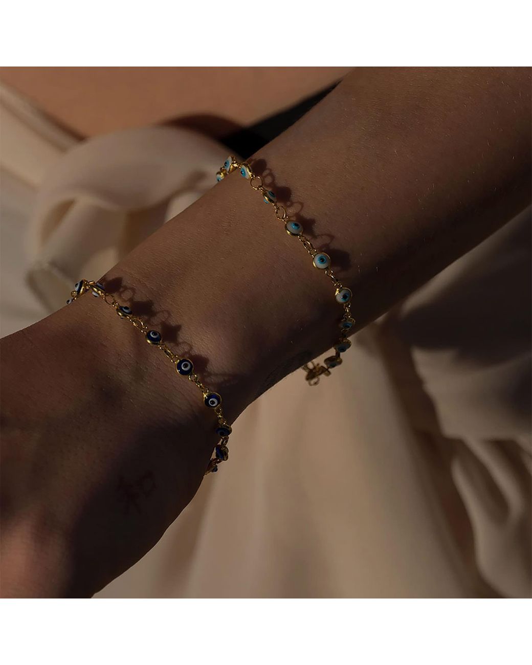 Ece London Metallic The Nazar Iii Bracelet