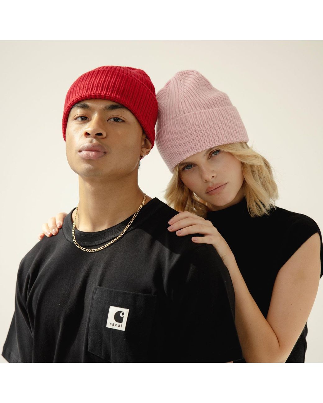 Arctic Fox & Co. Pink The Merino Wool Beanie