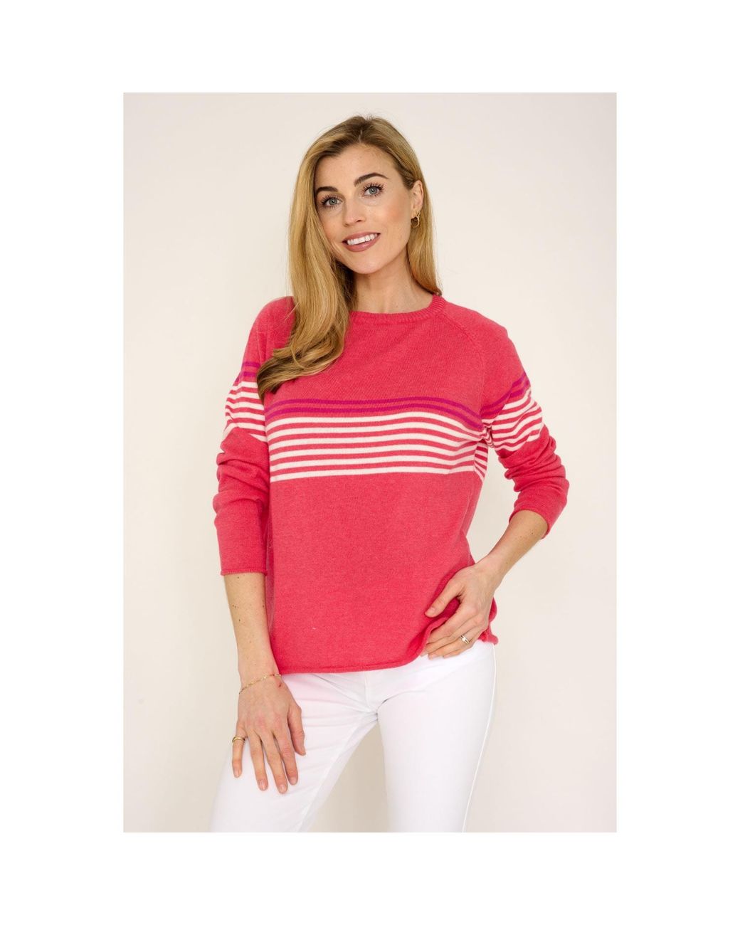 At Last Pink Cashmere Sweater