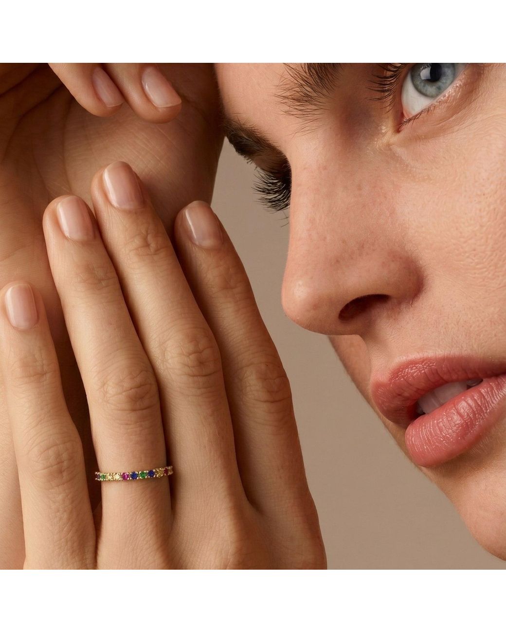 With Love Darling Metallic Ring