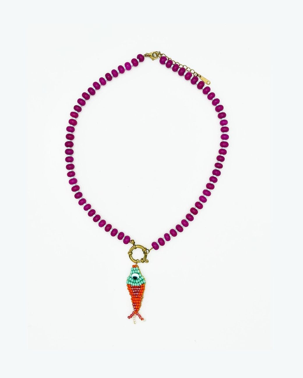 ALOFT Pink Candy Bead Necklace