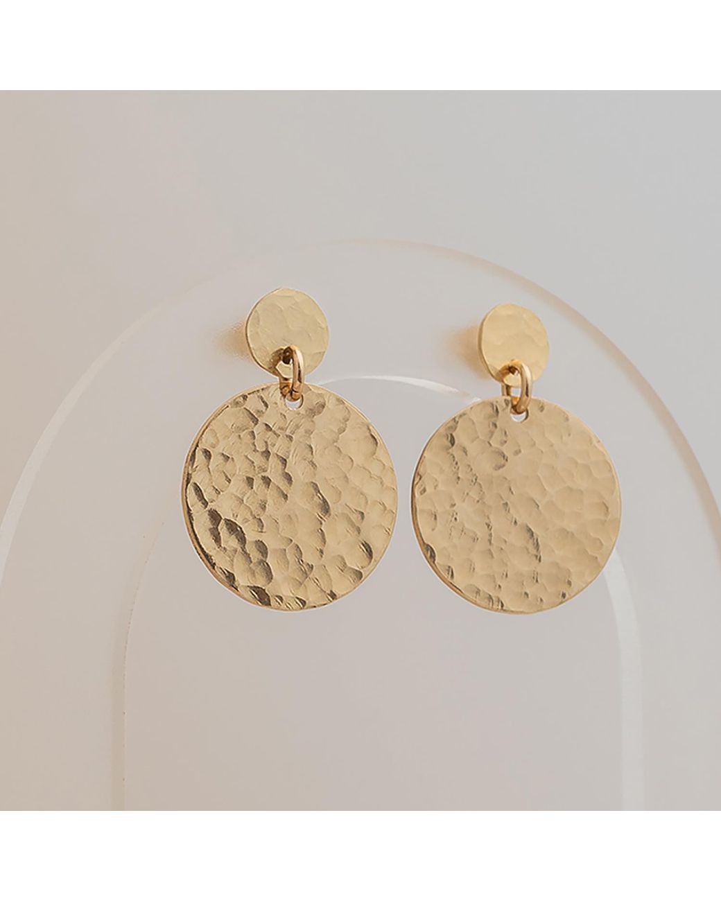 Kate Koel Metallic Sequin Dangle Earrings