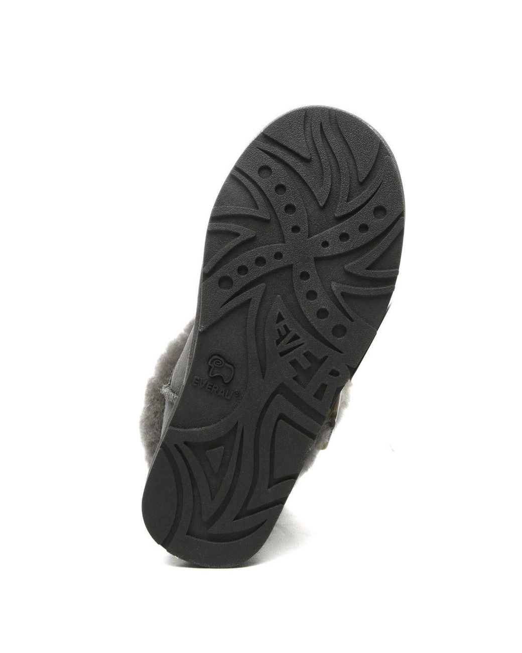 EverAu Australia Gray Robin Horn Toggle Button Mini Boots